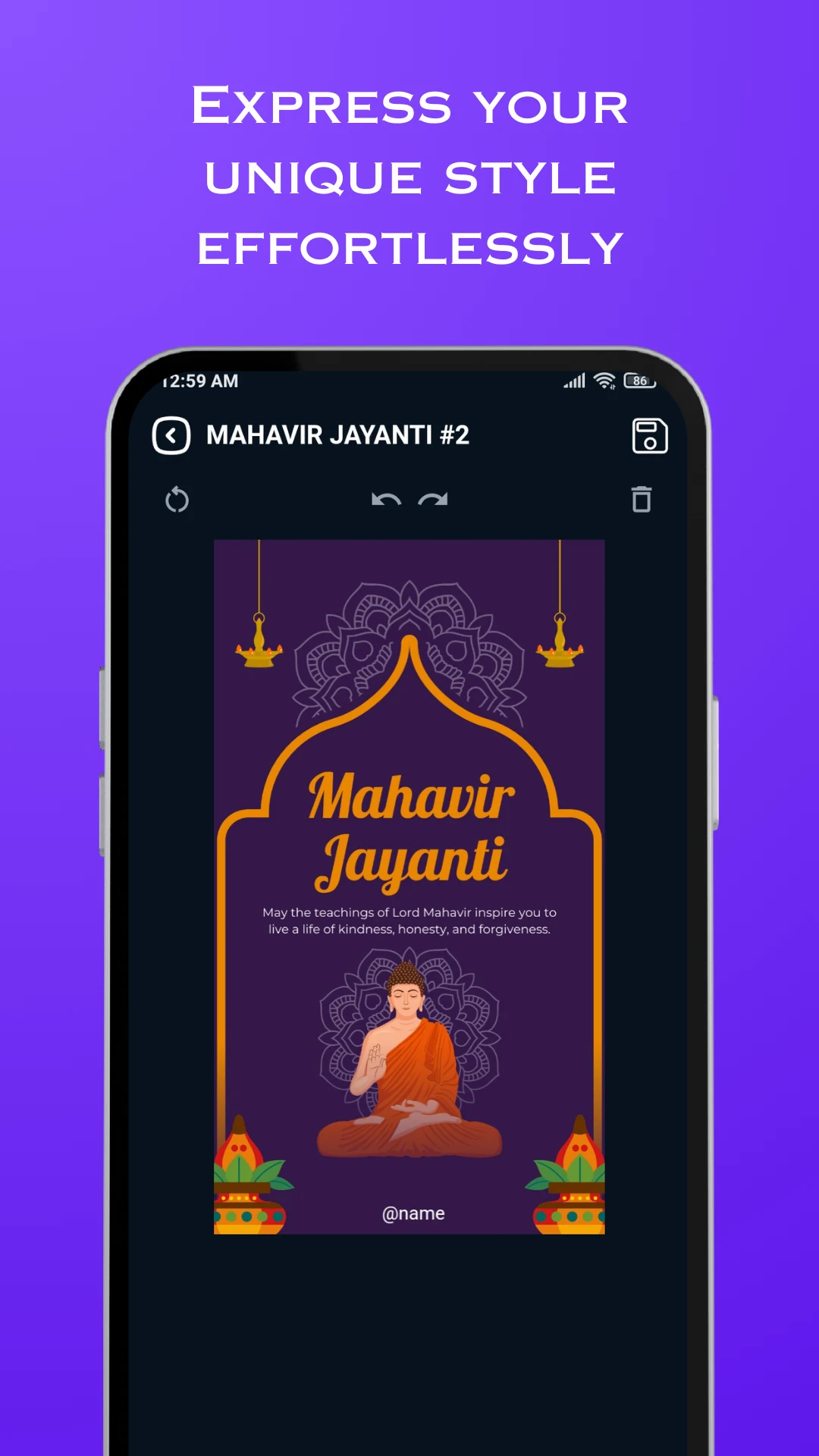 Namaste Buddy: Festival Poster screenshot